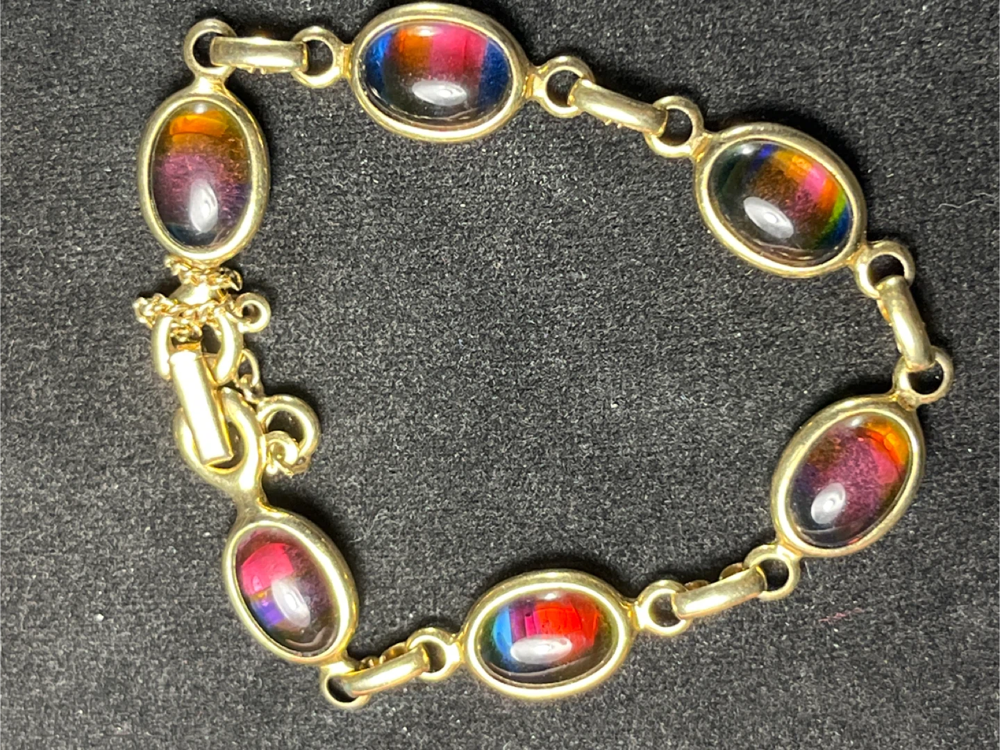 Sarah Coventry Rainbow Stone Bracelet - photo 5