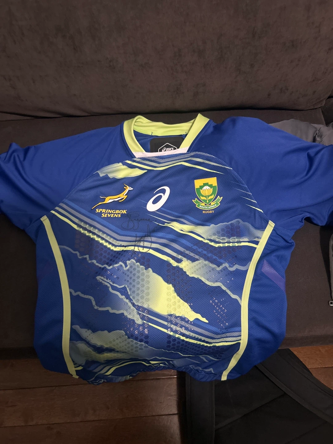 Asics Springbok Sevens South Africa Rugby Jersey
