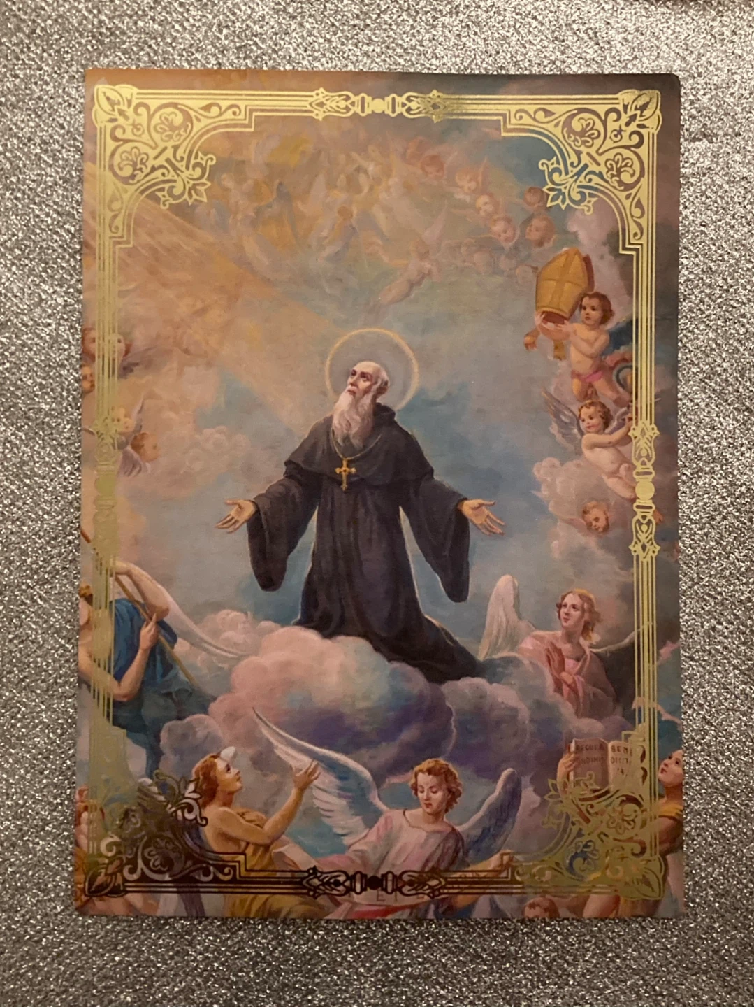 St. Benedict with Angels