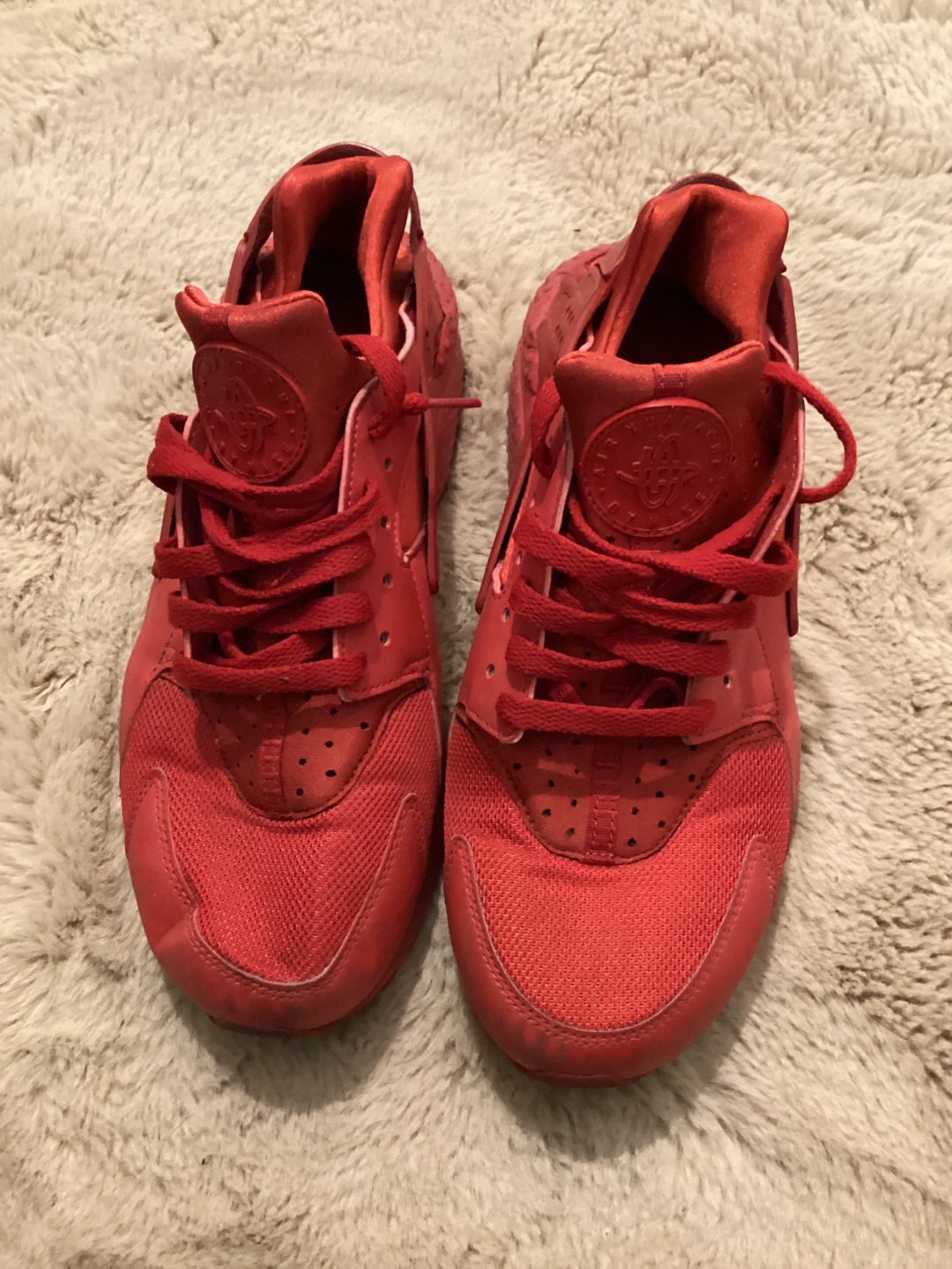 Nike Air Huarache Red Sneakers - photo 2