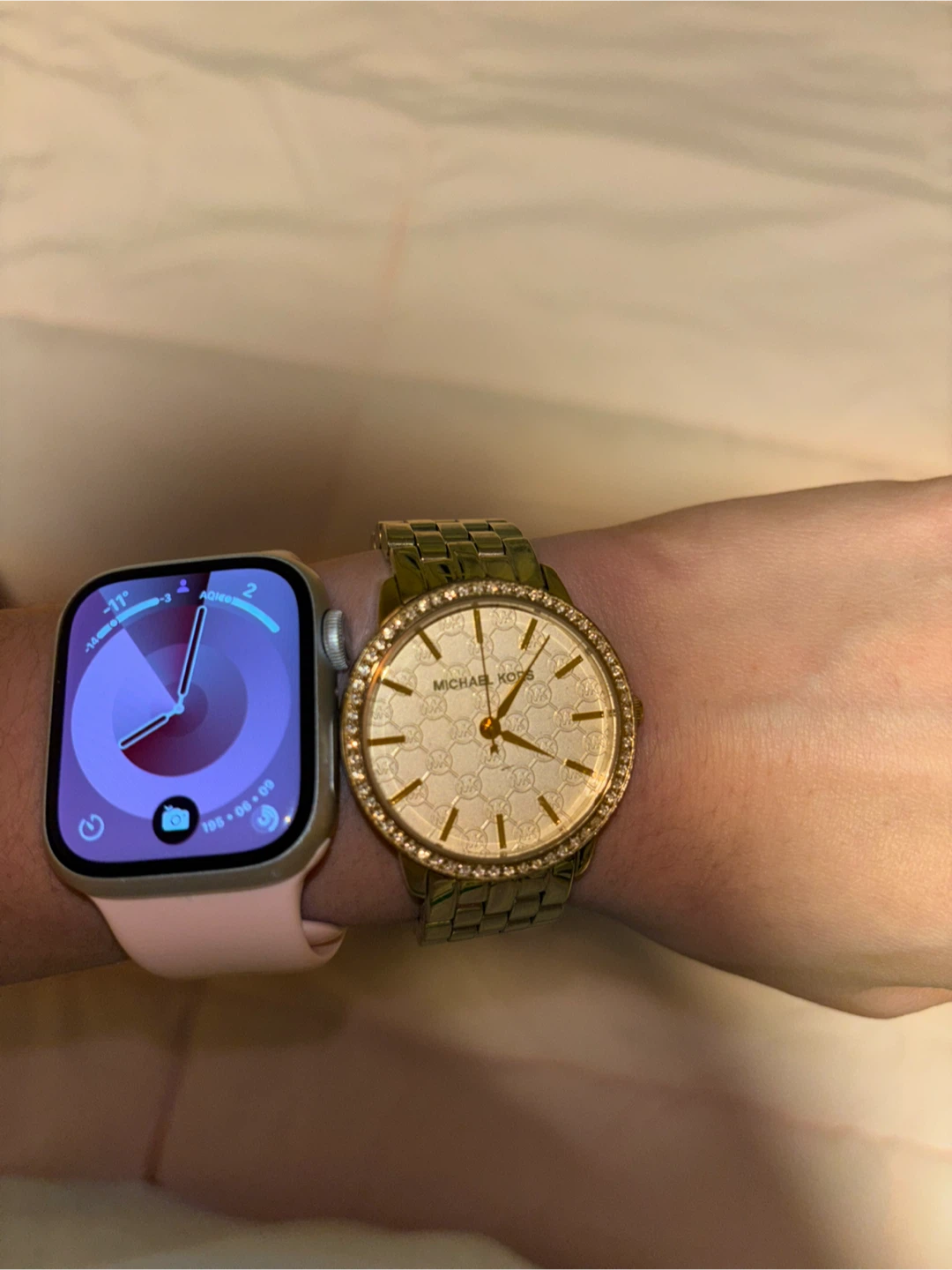 Michael Kors Gold Watch with Crystal Bezel - photo 2
