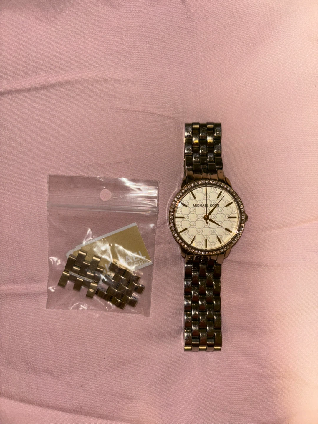 Michael Kors Gold Watch with Crystal Bezel - photo 3