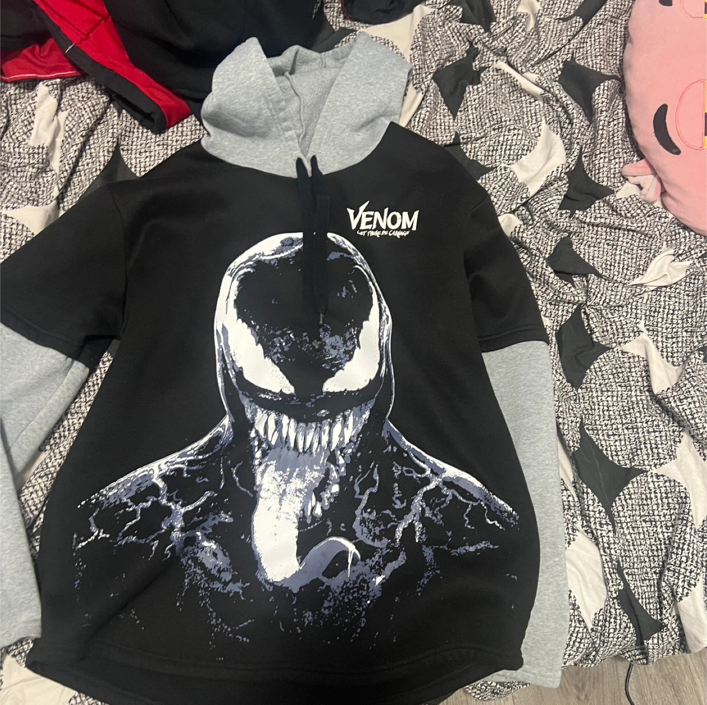 Venom Layered Hoodie