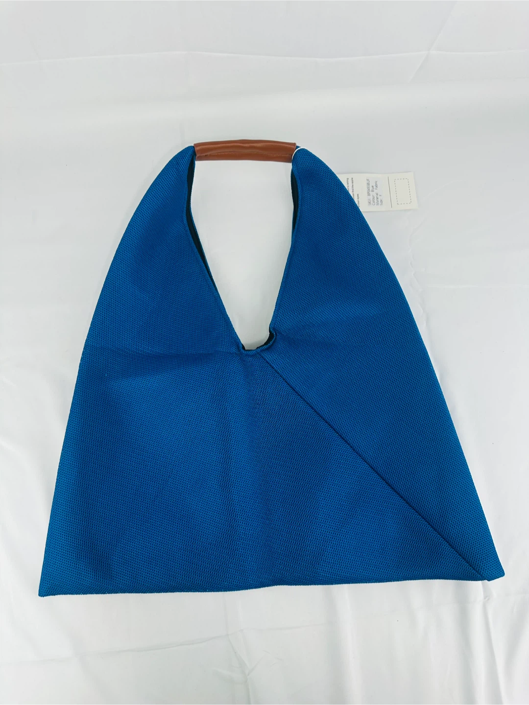 NEWBELLA Anne Knitted Shoulder Hobo Bag Blue Slouchy Tote - photo 3