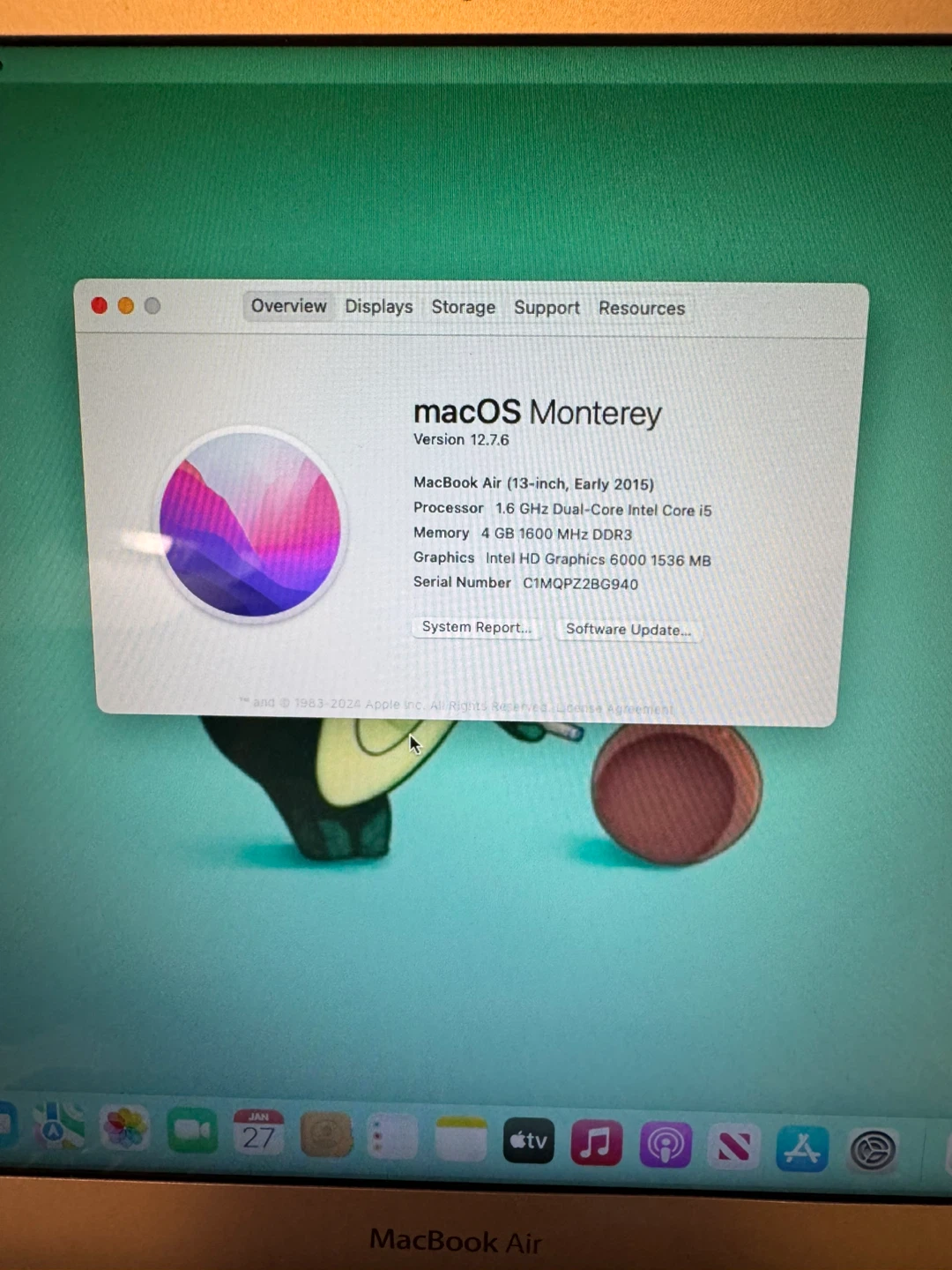 Apple MacBook Air 13-inch Early 2015 - photo 4