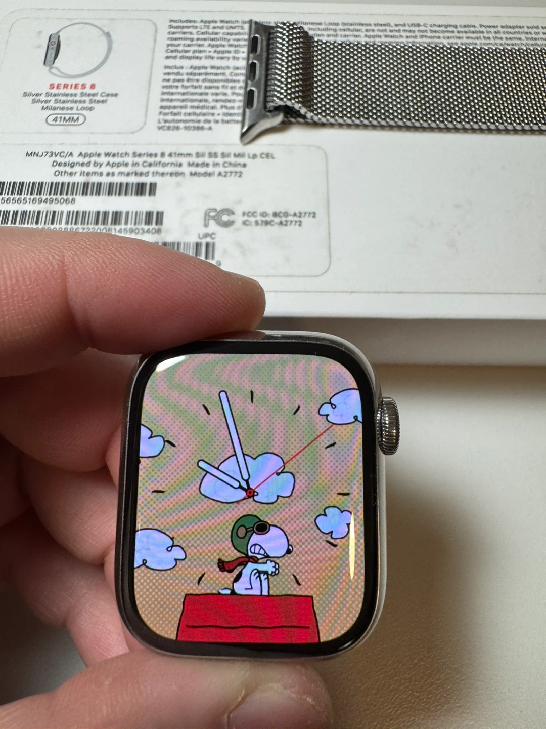 Apple Watch S8 (GPS + Cellular) 41mm Silver Stainless Steel - photo 5