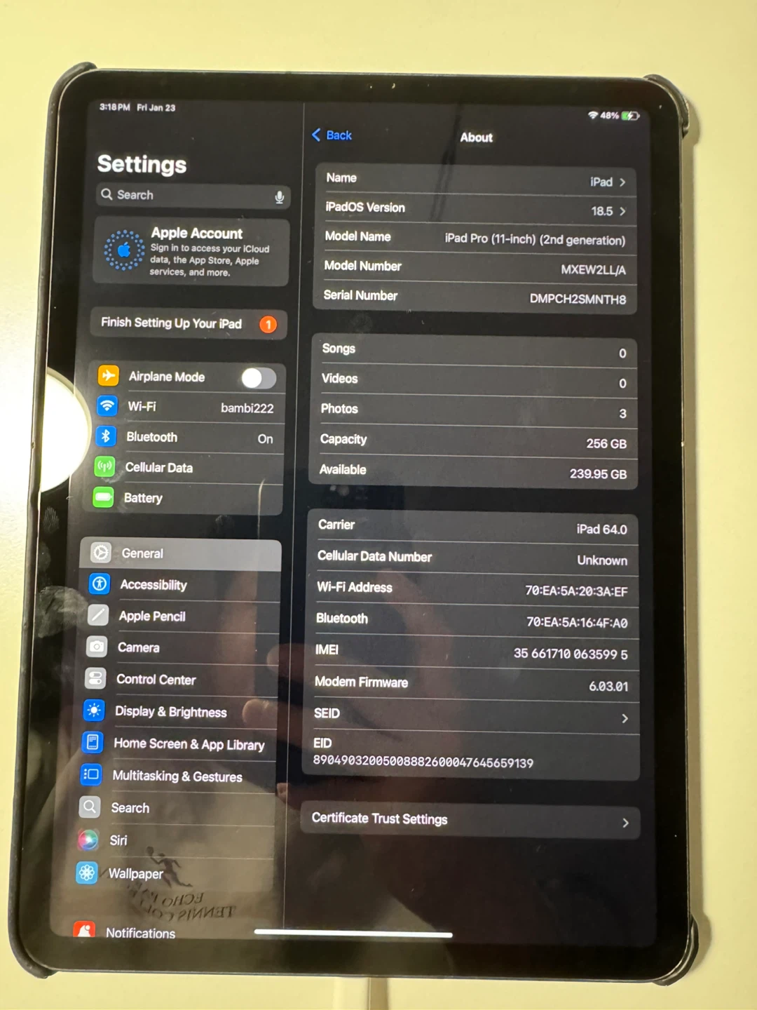 Apple iPad Pro (2nd generation) 11-inch, 256GB, Wi-Fi - photo 3