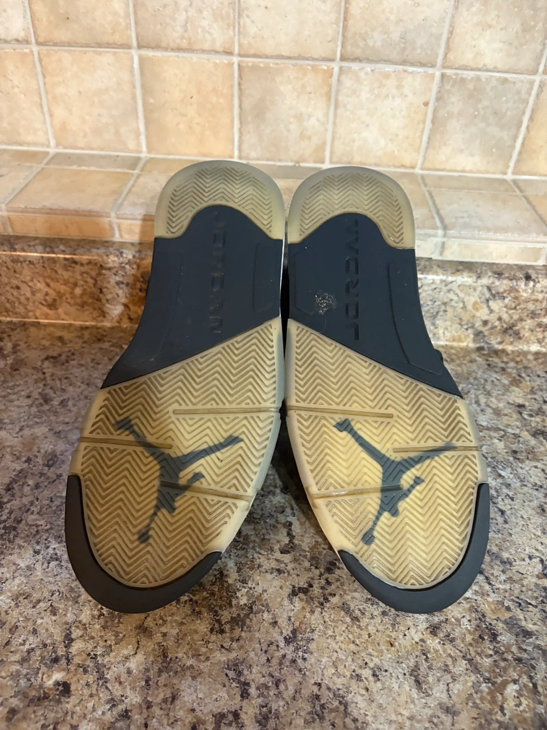 Air Jordan 5 Retro Black White Men's Sneakers - photo 5