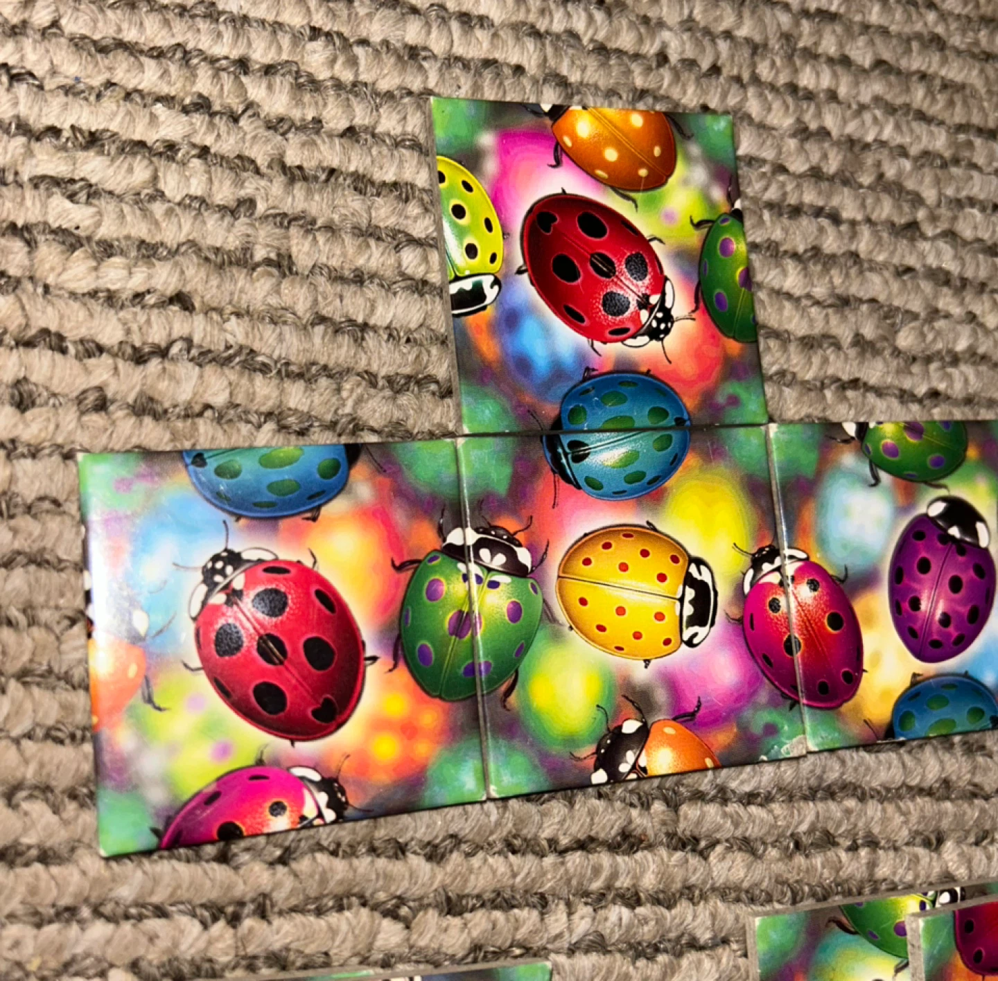 Magic Square Tile Puzzle - Ladybugs, 49 Pieces - photo 2