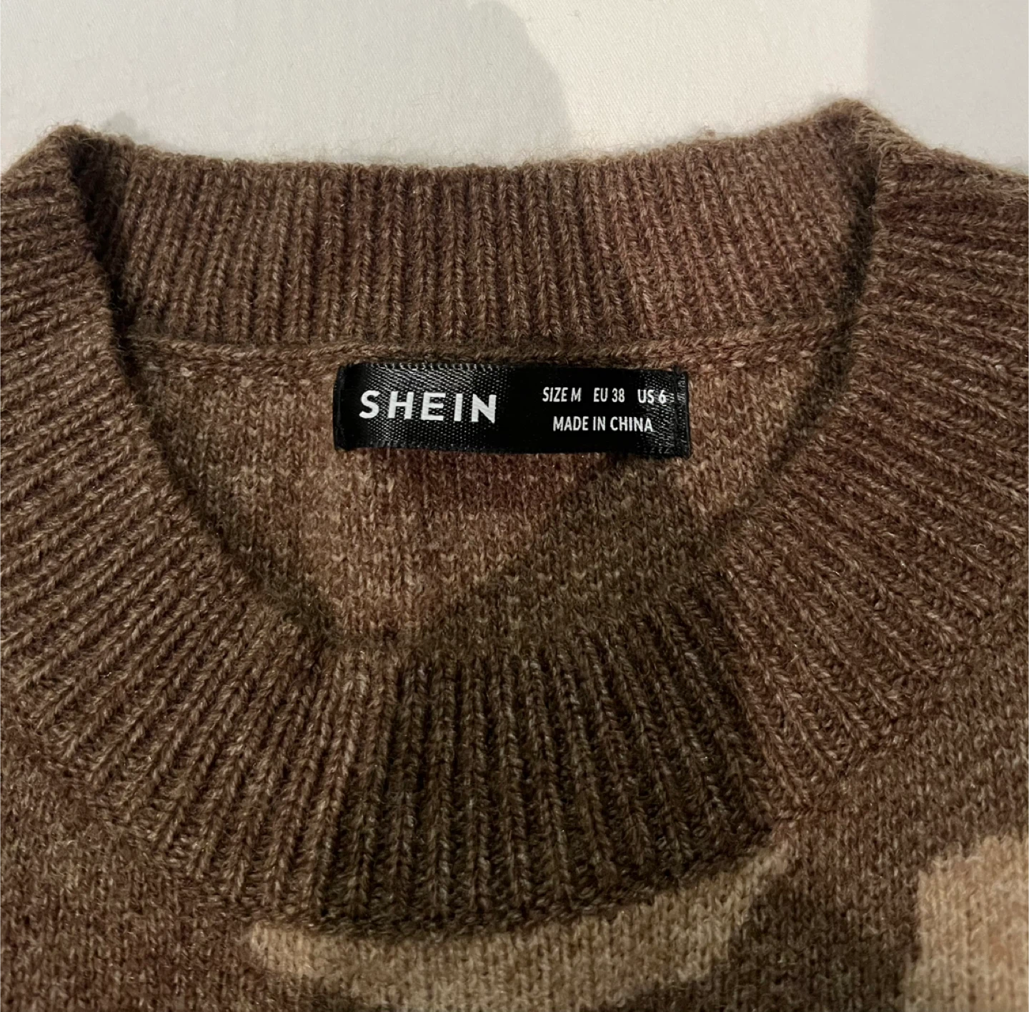 SHEIN Leopard Print Sweater - Size M - photo 4