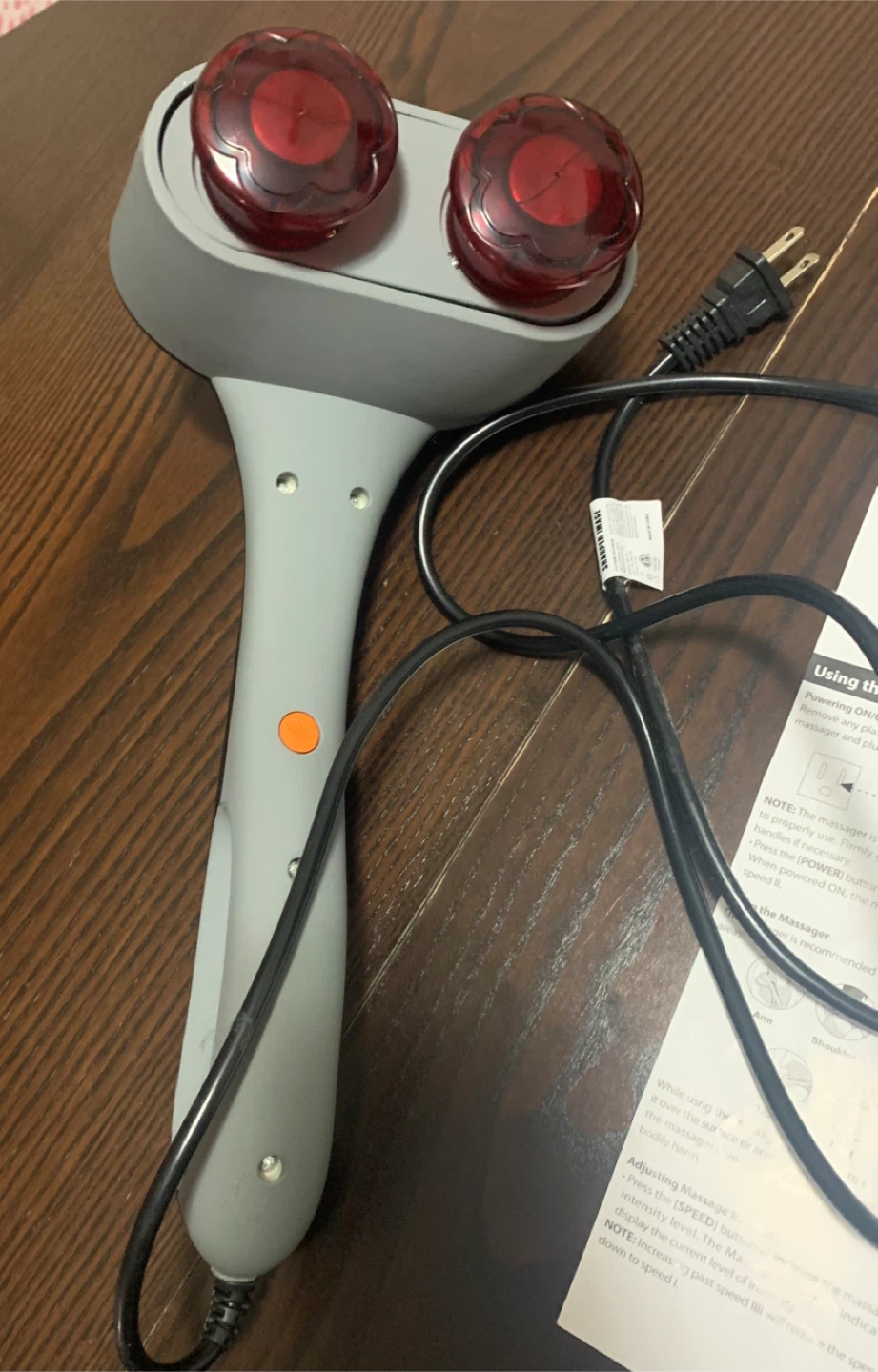 Sharper Image Handheld Massager