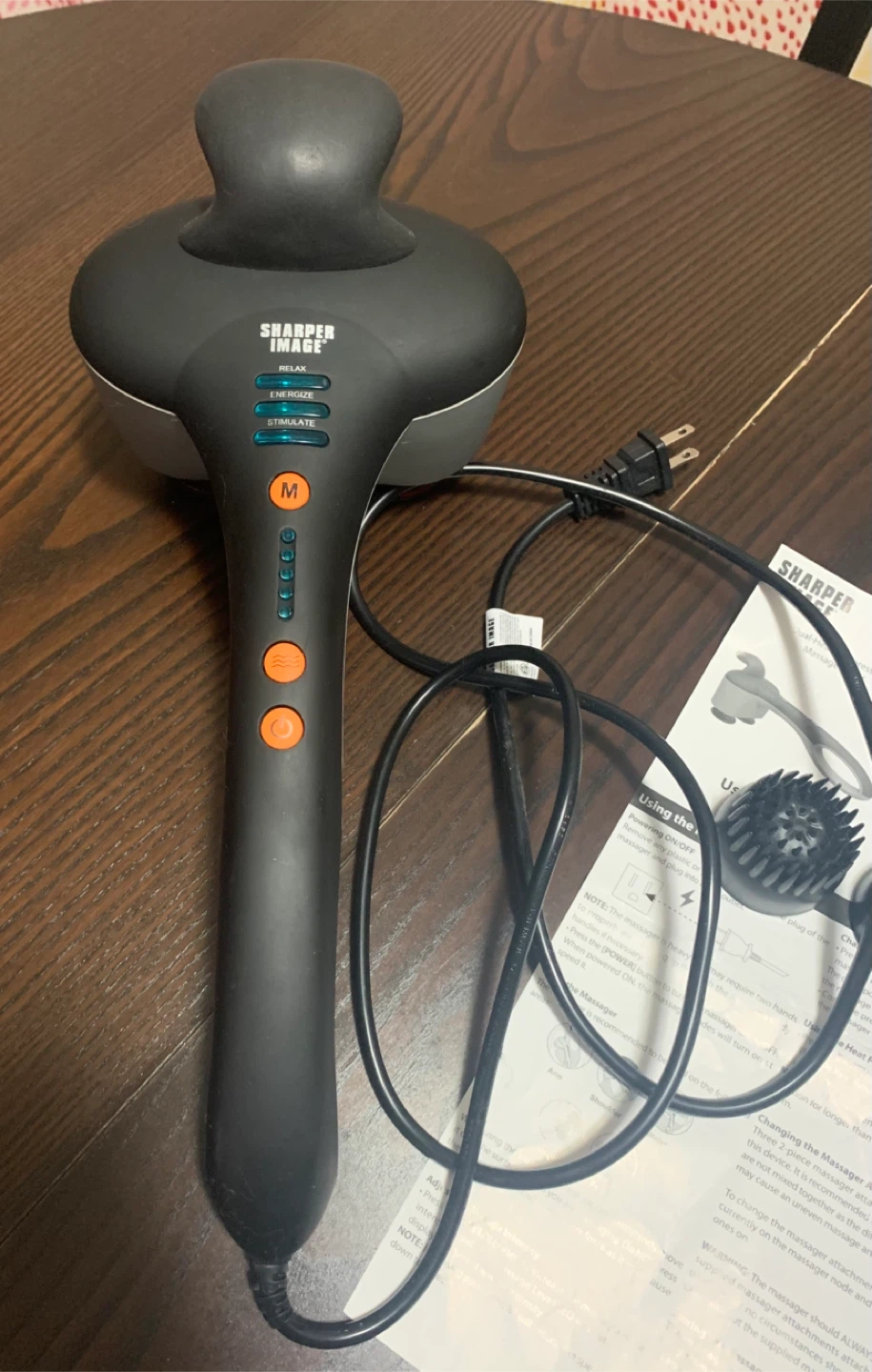 Sharper Image Handheld Massager - photo 3