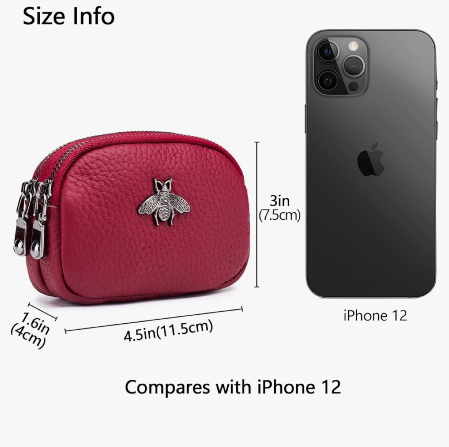 imeetu Women Leather Coin Purse - photo 2