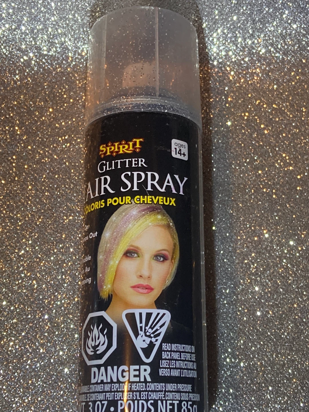 Glitter Hair Spray