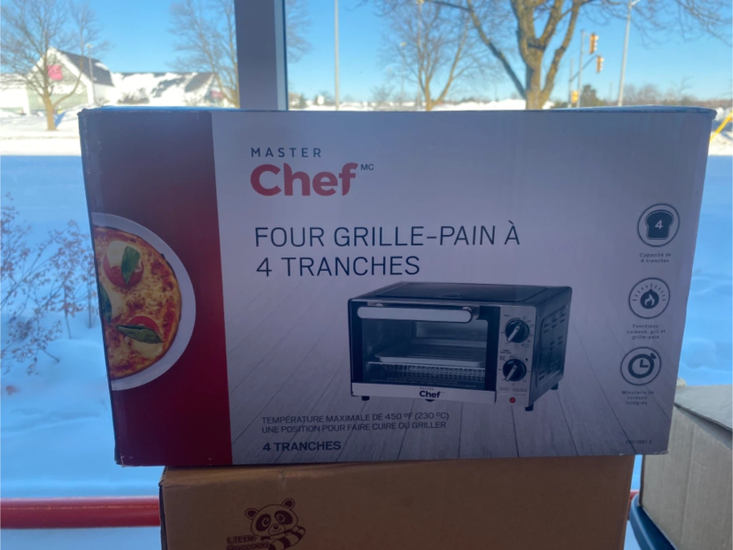Master Chef 4-Slice Toaster Oven