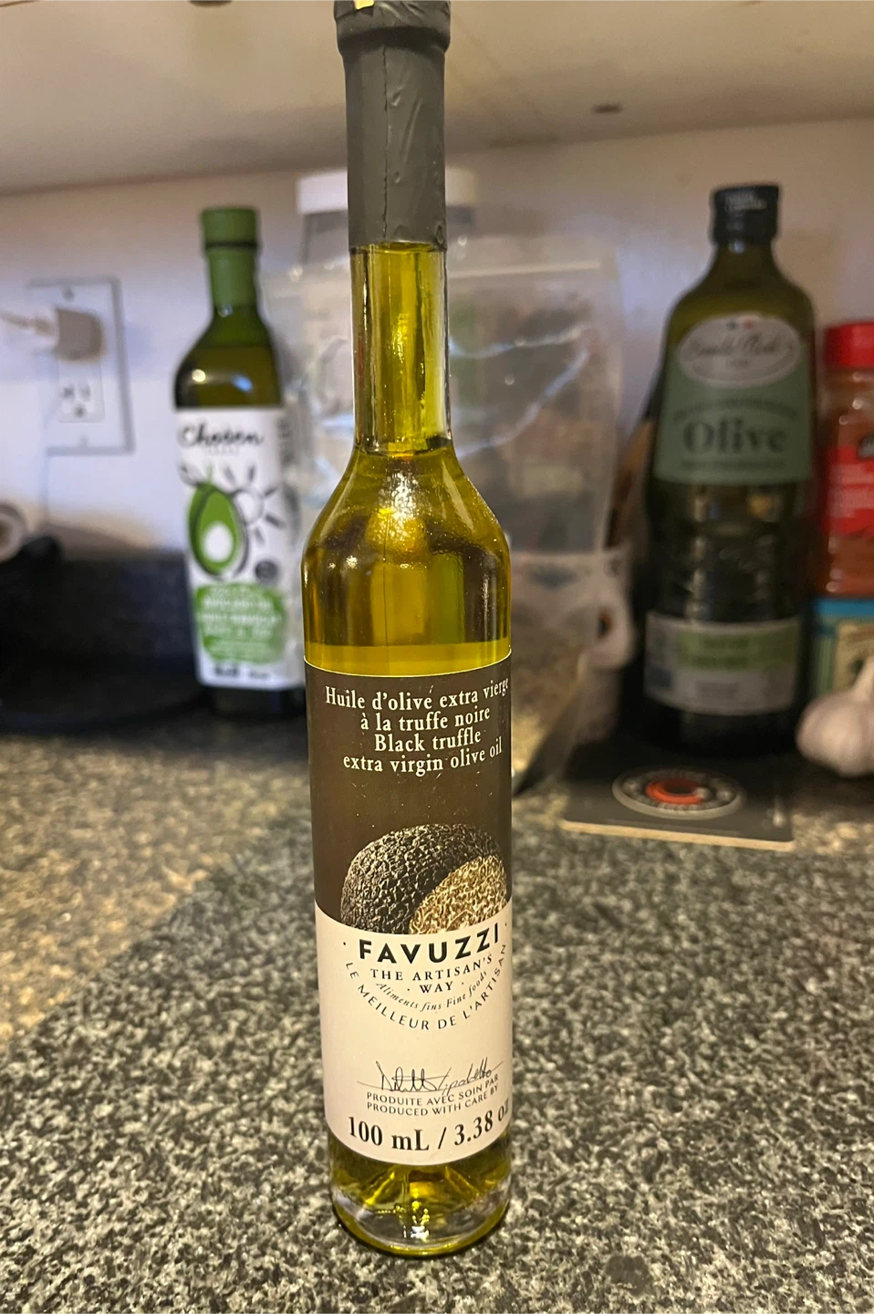 New Favuzzi Black Truffle Olive Oil