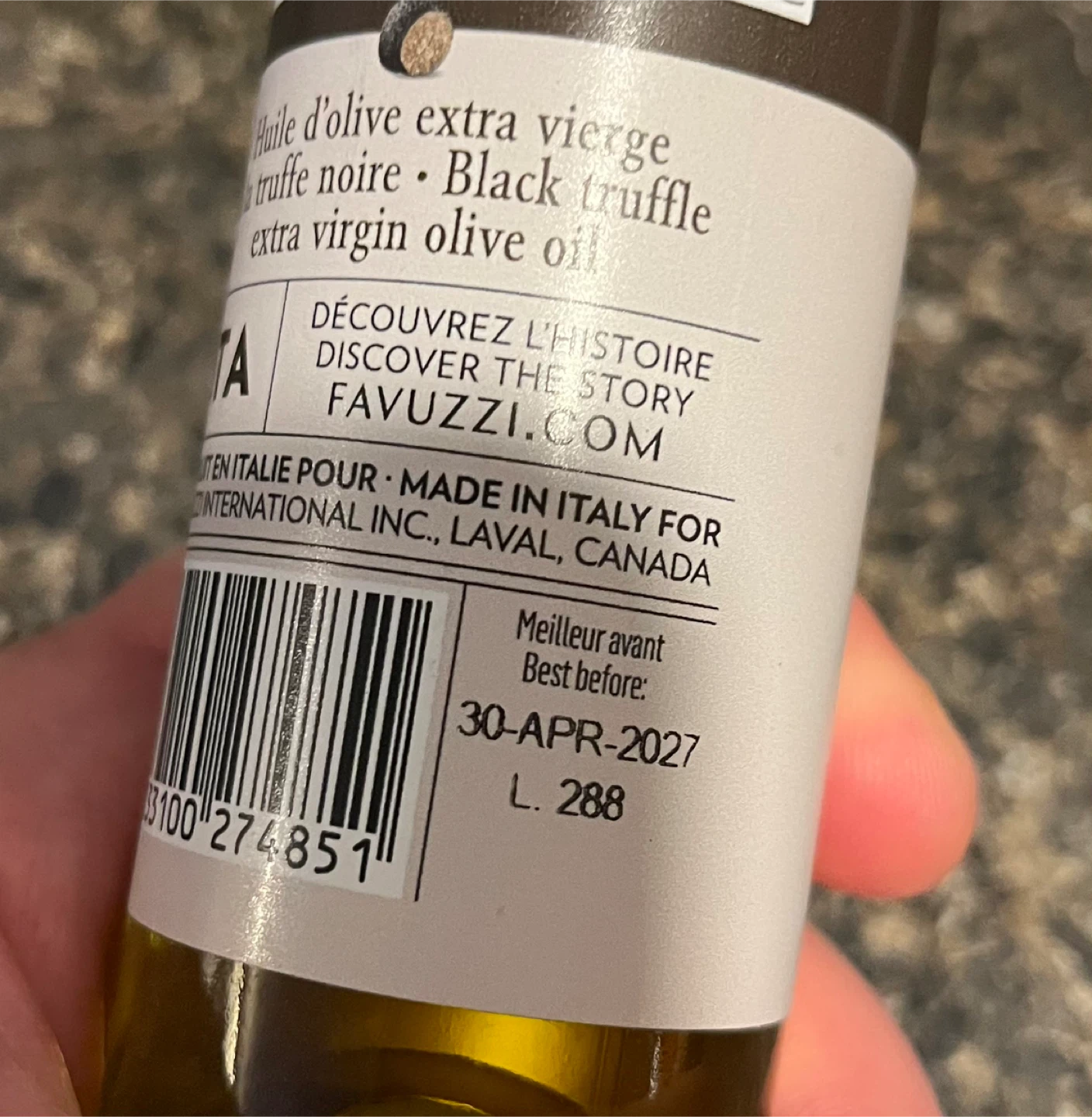 New Favuzzi Black Truffle Olive Oil - photo 5
