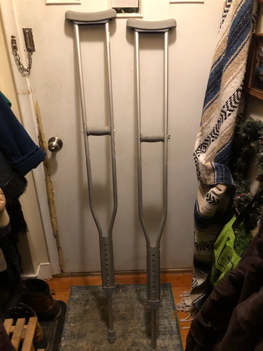 Metal Crutches
