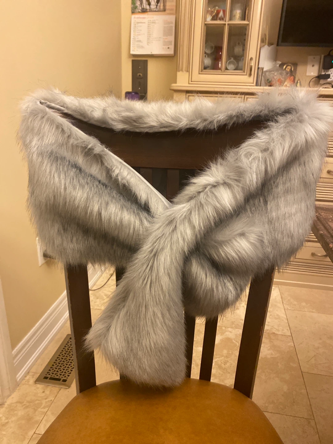J'adore Evening Faux Fur Shawl