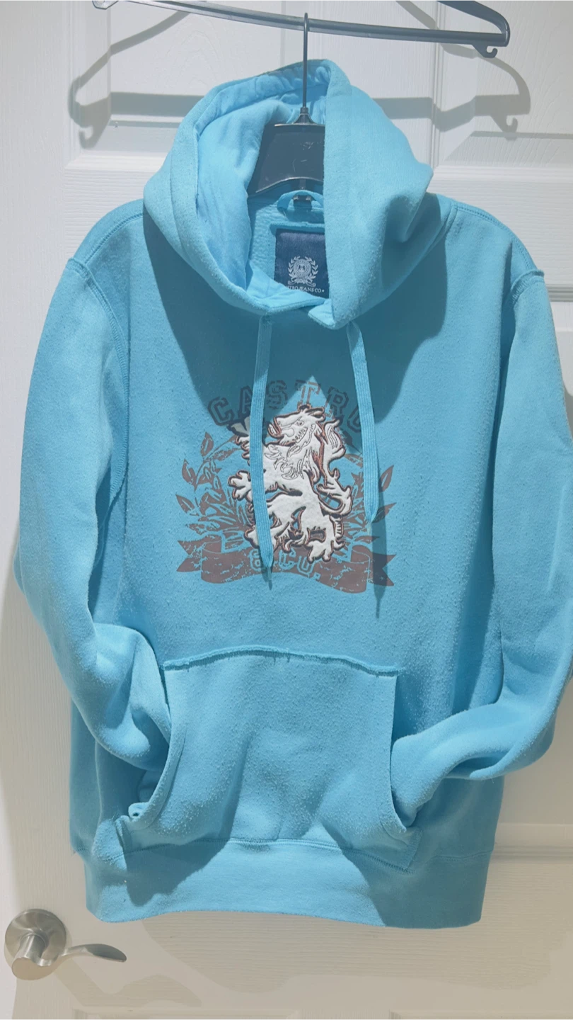 Castro Jeans Co. Hoodie - Blue - Size L/G