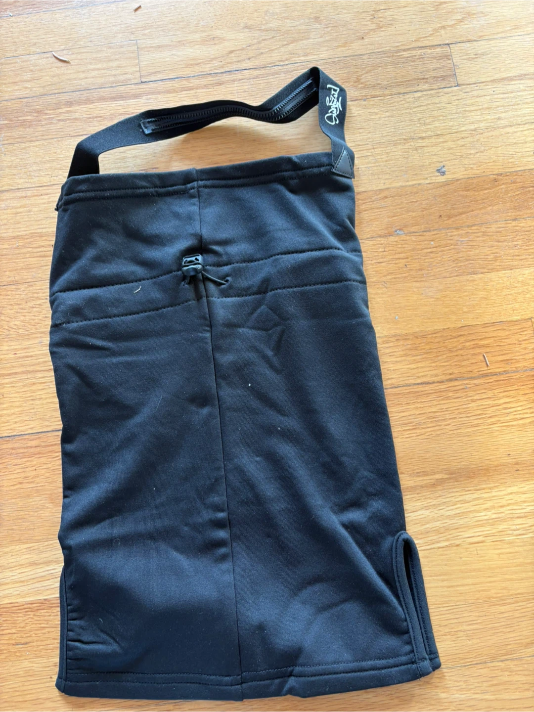 Shapewear Bodysuit with Skirt Panel - Black - Size L - photo 3