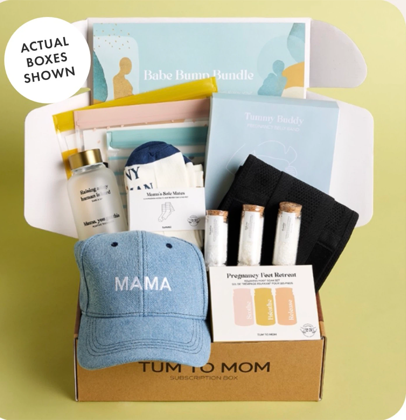 Tum to Mom Subscription Box - Babe Bump Bundle