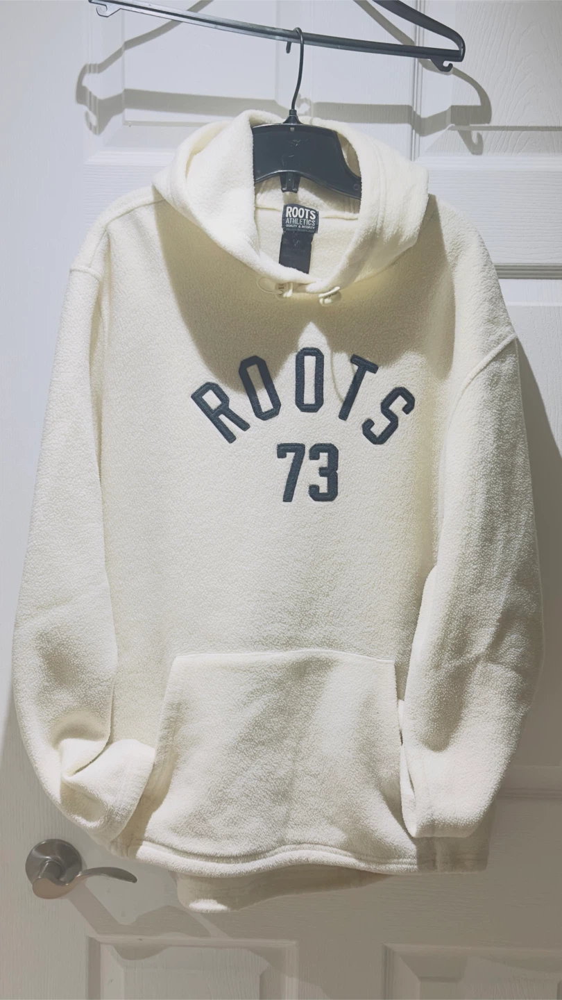 Roots 73 Cream Fleece Hoodie