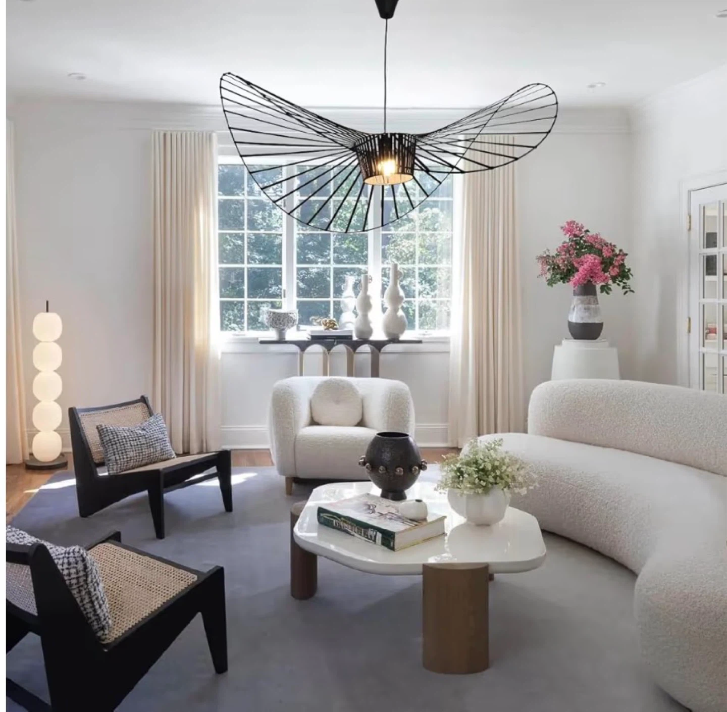 Black Wire Pendant Light Fixture