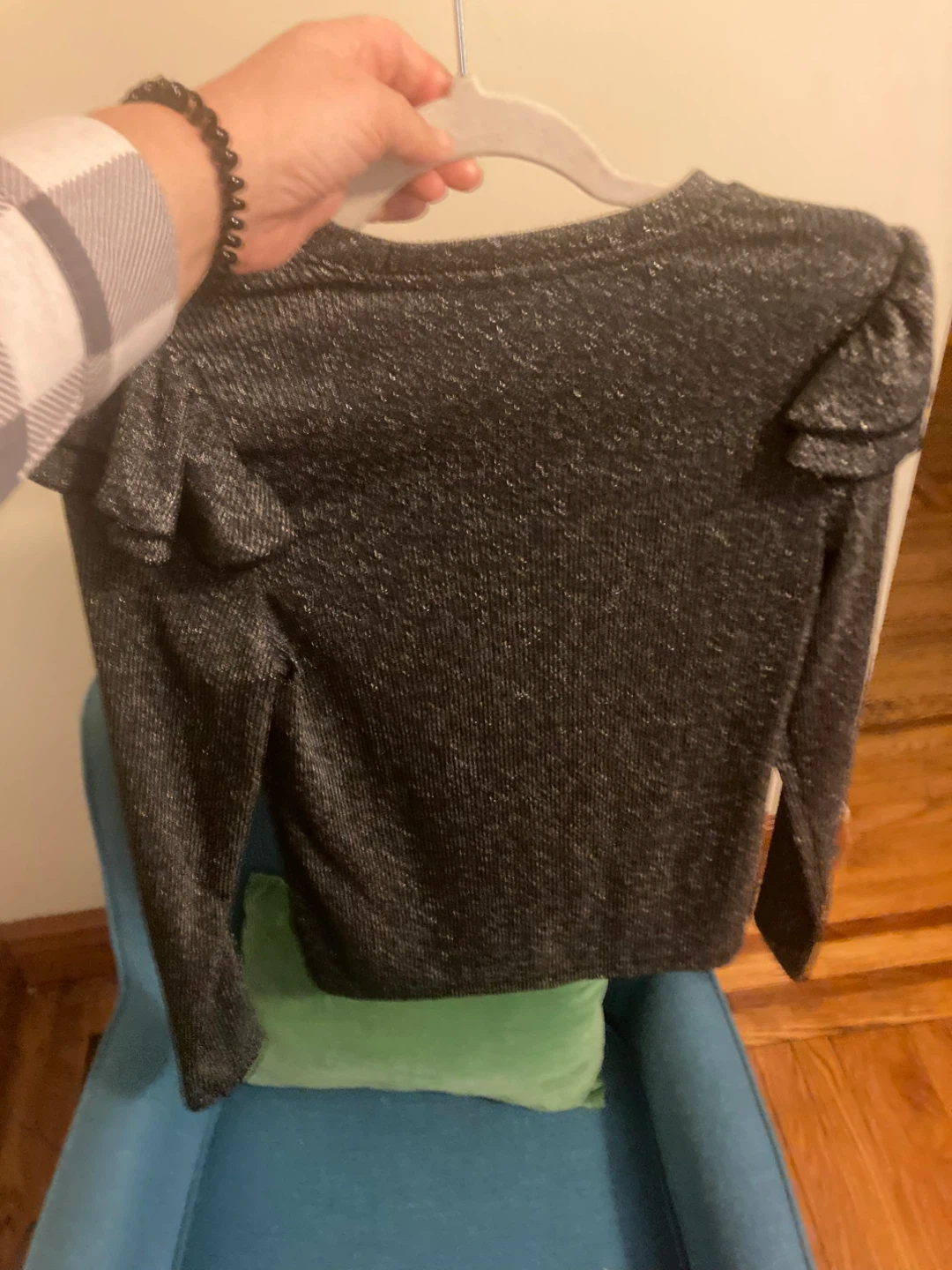Sparkly Long Sleeve Top - photo 2