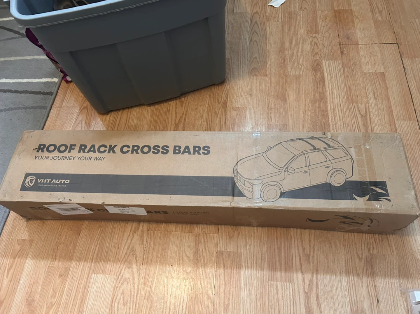 YHTAUTO Roof Rack Cross Bars for Honda Passport 2019-2023
