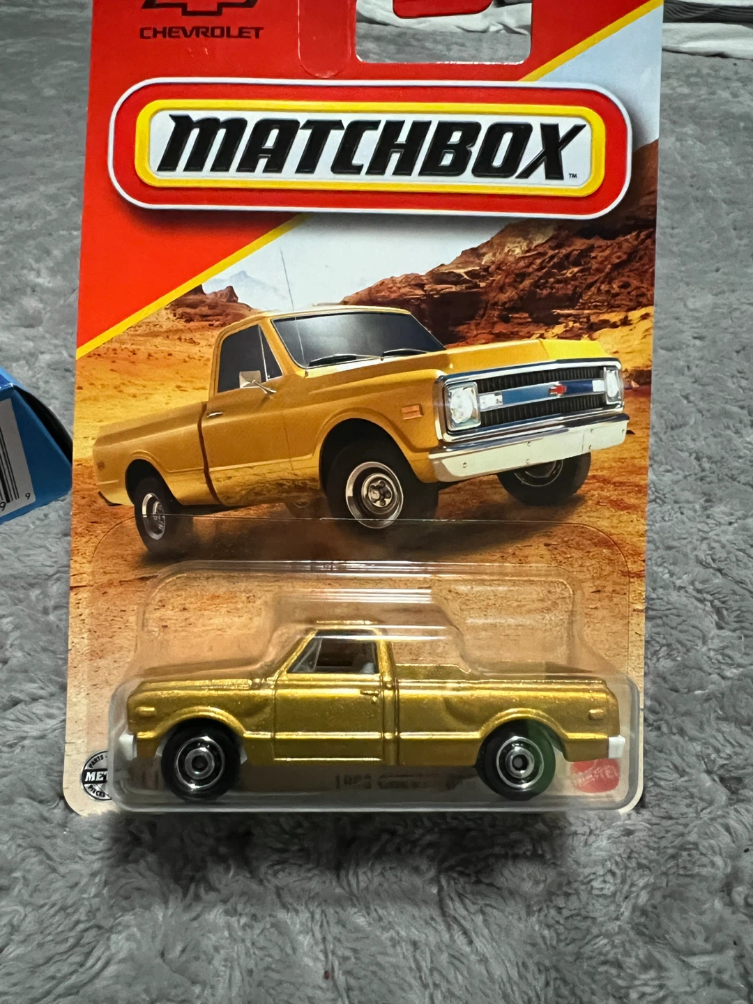 Matchbox 1968 Chevy C10 Gold Die-Cast Truck