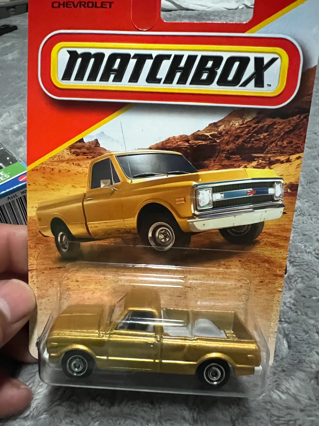 Matchbox 1968 Chevy C10 Gold Die-Cast Truck - photo 3