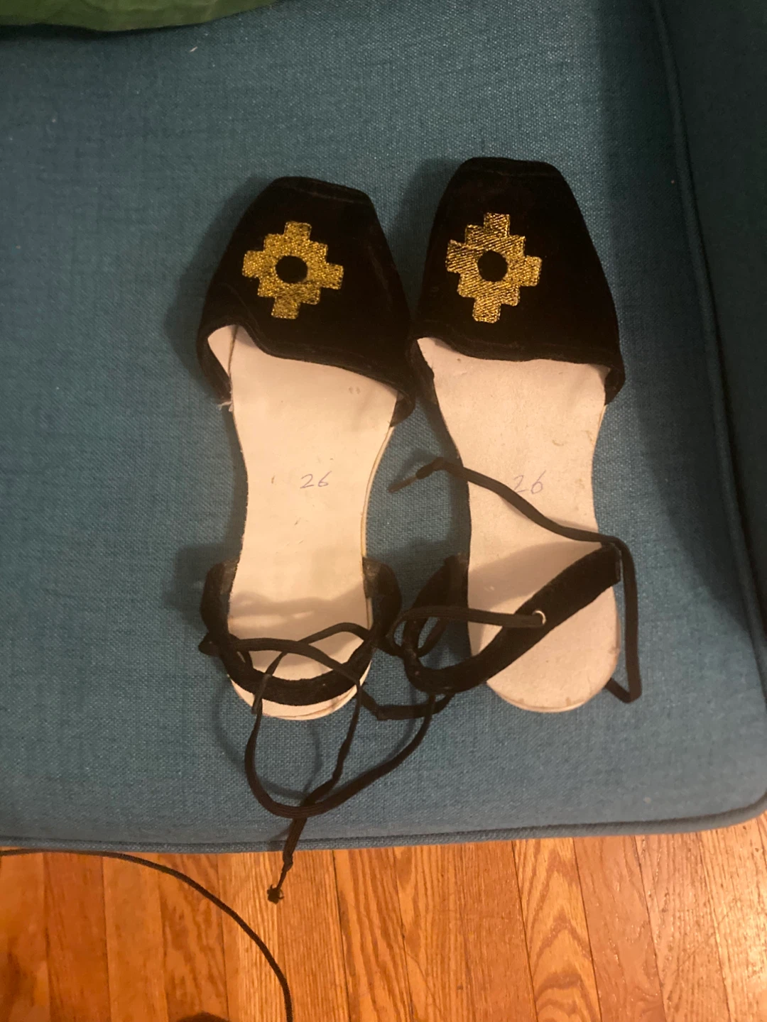 Sandalias bailes Ecuatorianos.