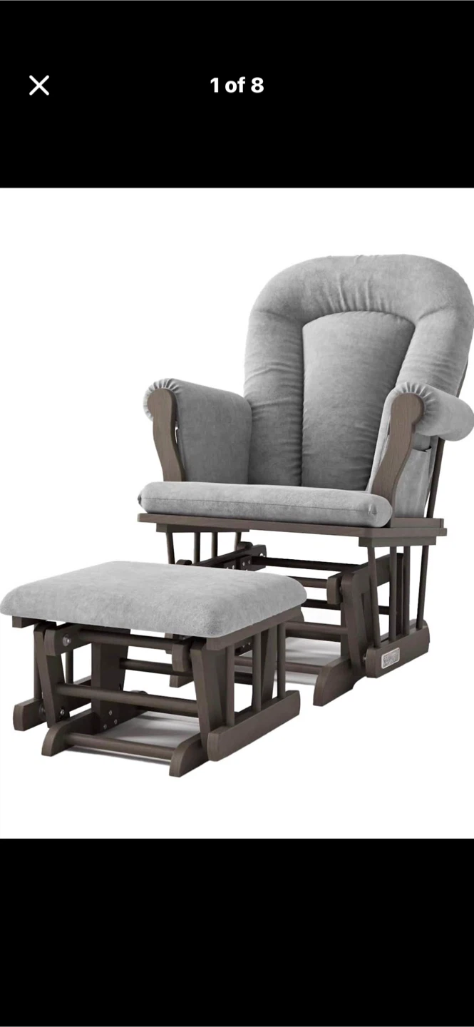 Child Craft Glider and Ottoman Set