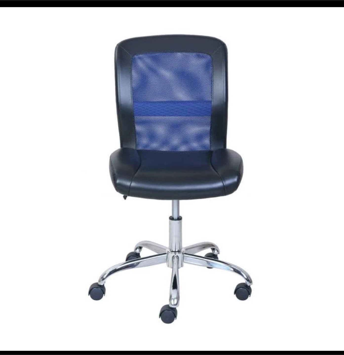Black and Blue Mesh Office Chair - photo 4