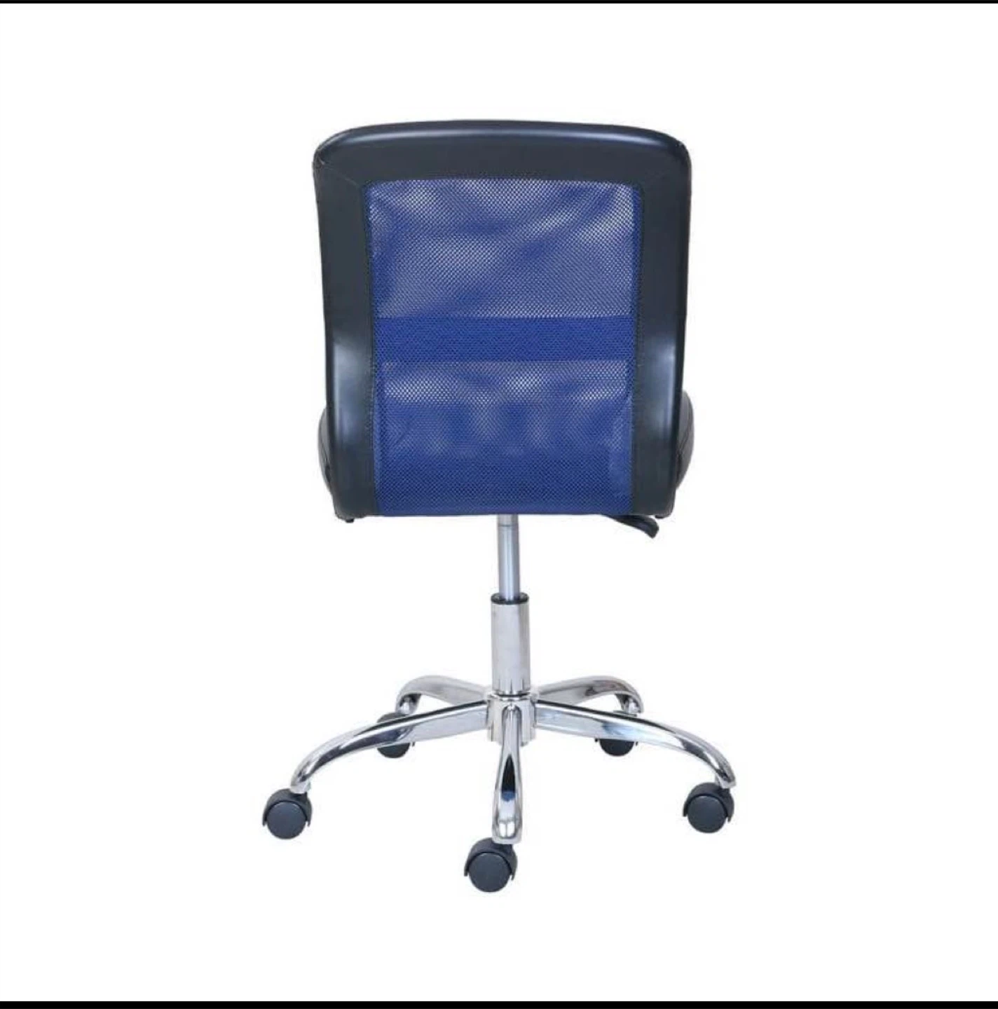 Black and Blue Mesh Office Chair - photo 3
