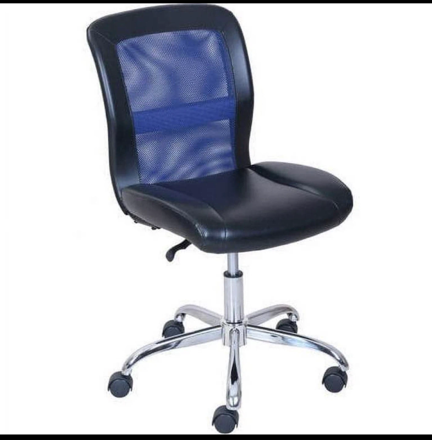 Black and Blue Mesh Office Chair - photo 5