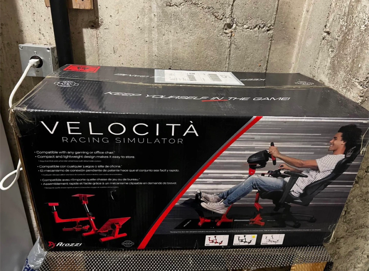Arozzi Velocità Racing Simulator