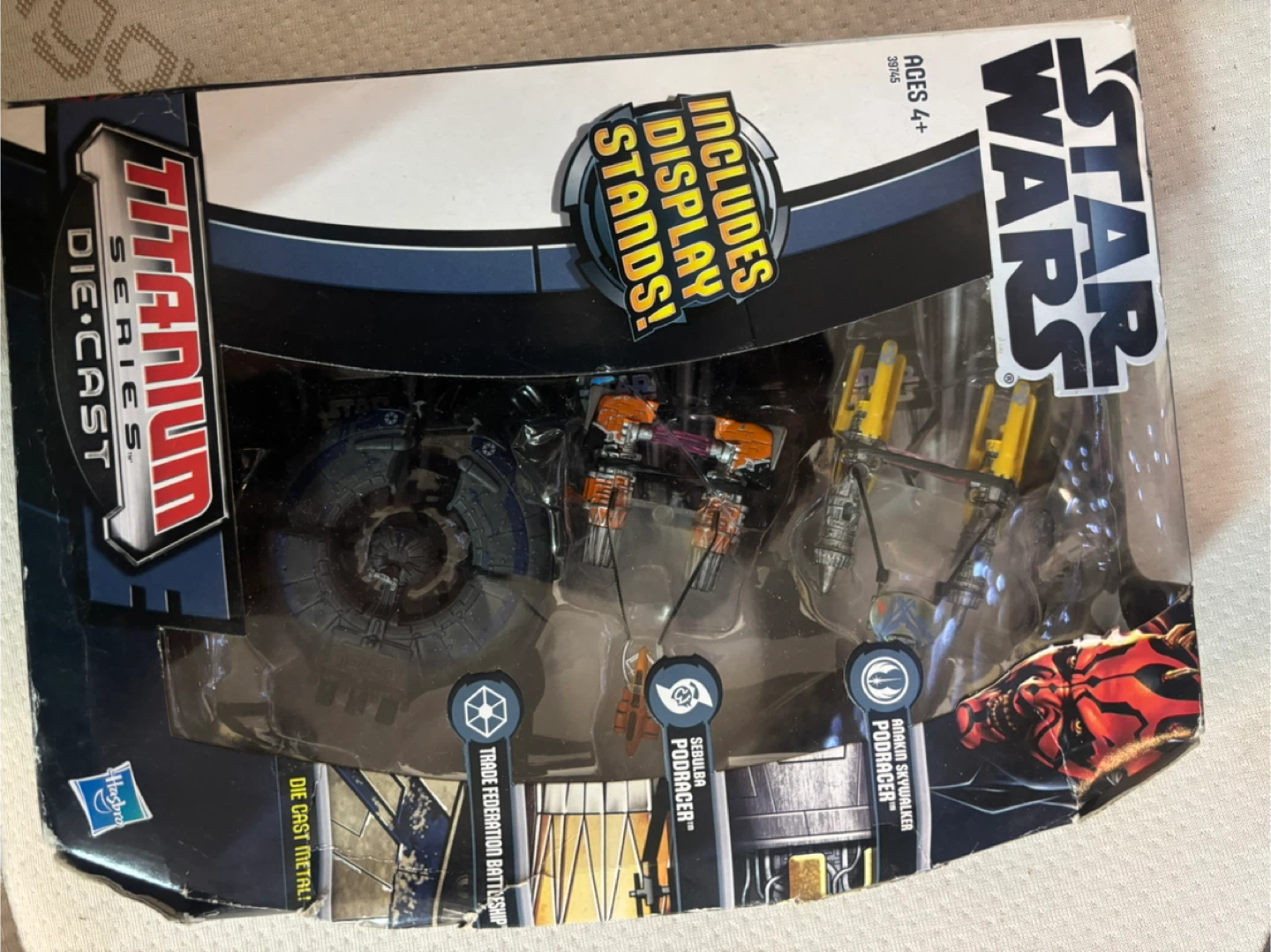 Star Wars Titanium SeriesFederation Battleship & Podracers
