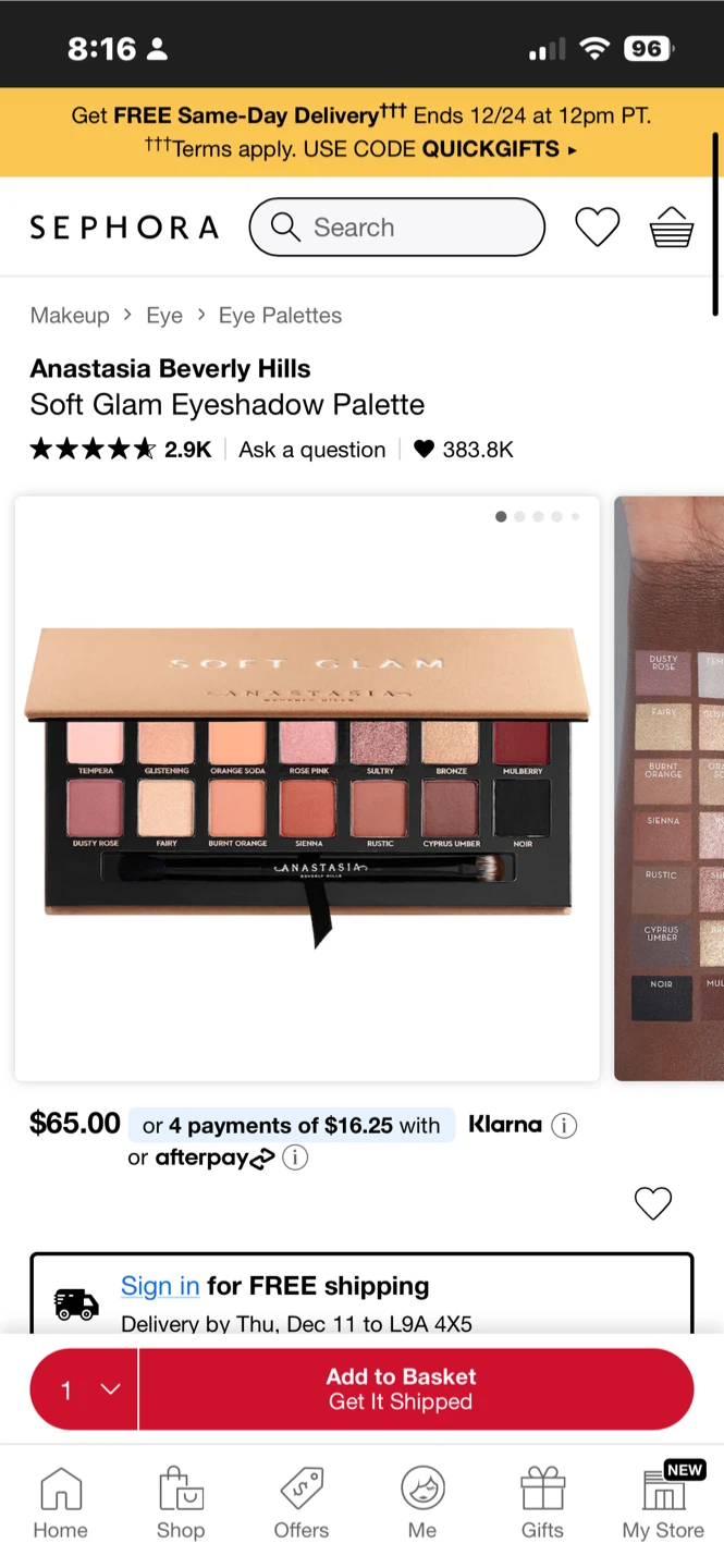 Anastasia Beverly Hills Soft Glam Eyeshadow Palette - photo 4