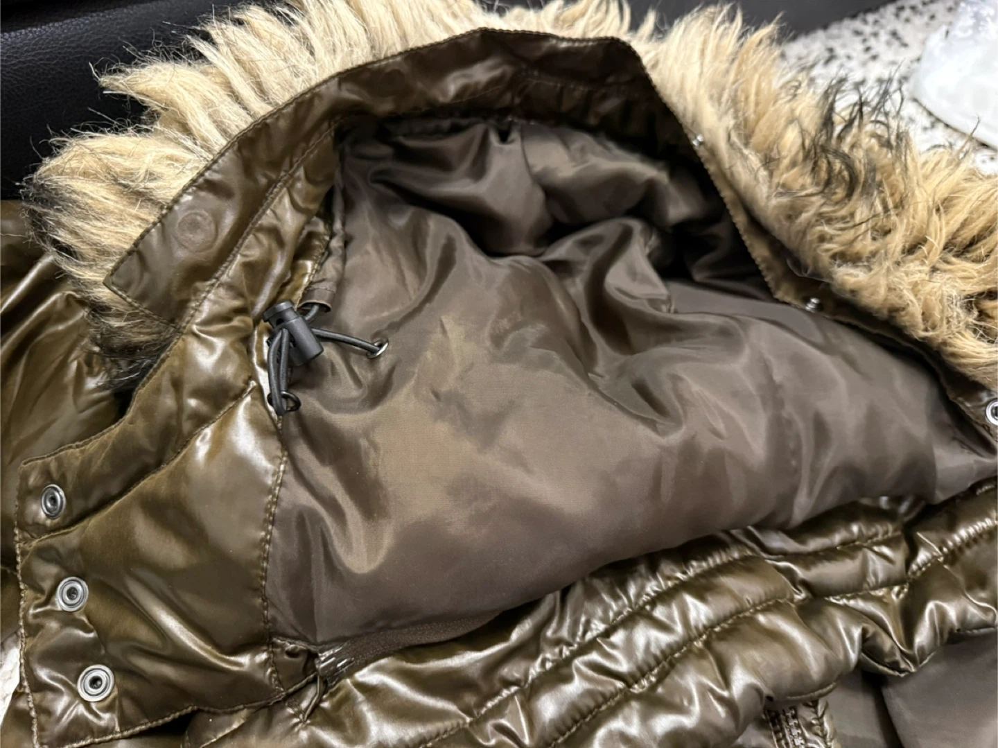 Men’s UNIQLO Puffer Jacket with Faux Fur Trimmed Hood - photo 3