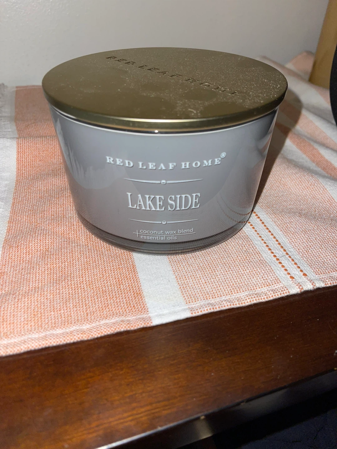 Red Leaf Home Lakeside  Wax Blend Candle