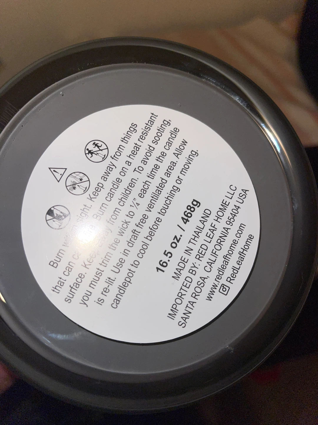 Red Leaf Home Lakeside  Wax Blend Candle - photo 2