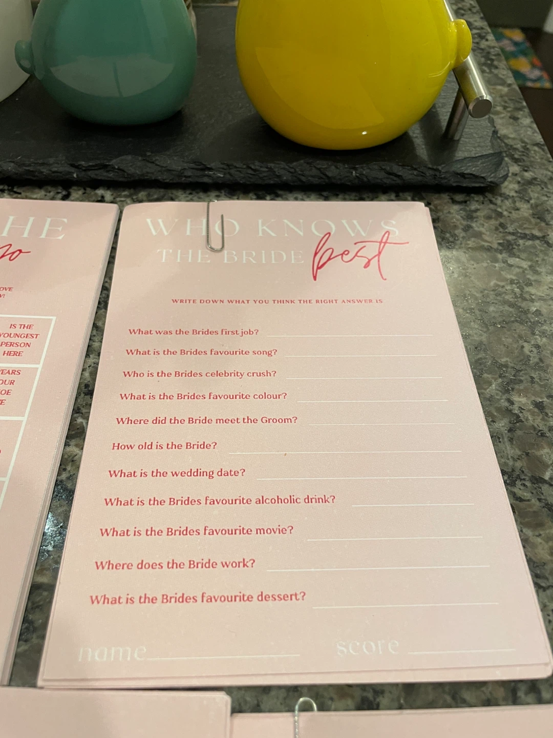 Fun Bridal Shower/Bachelorette Party Games Bundle - photo 3