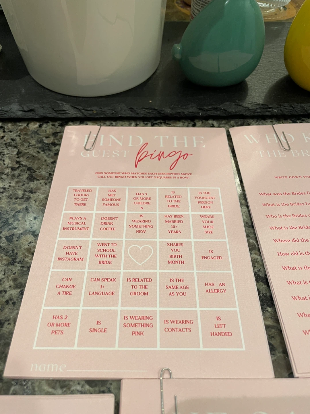 Fun Bridal Shower/Bachelorette Party Games Bundle - photo 2