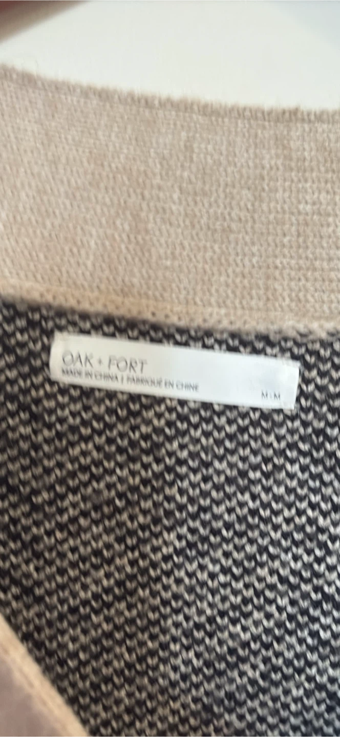 OAK + FORT Cardigan Sweater - Size M - photo 2