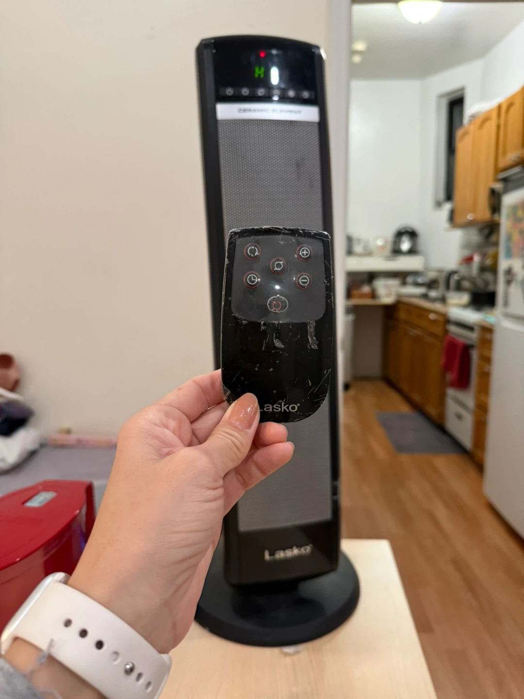 Lasko Ceramic Tower Heater with Remote