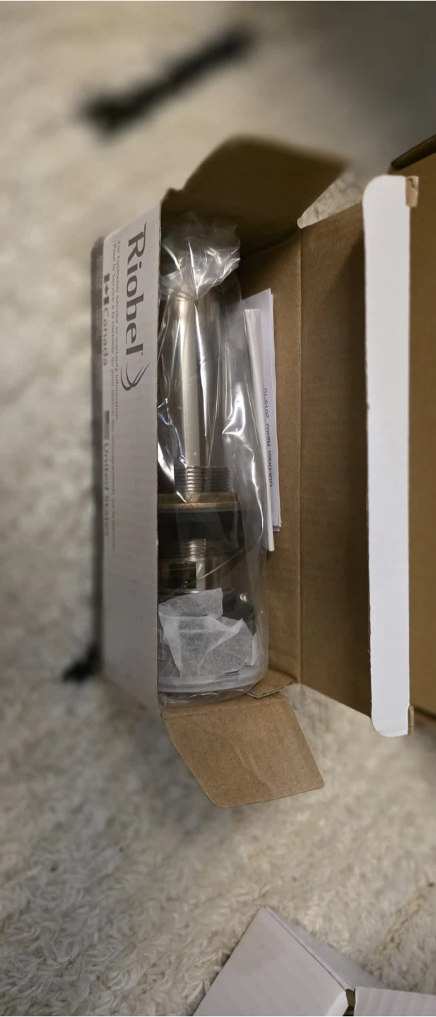 Riobel Luxury Bathroom Faucet – Brushed Nickel – NEW - photo 3