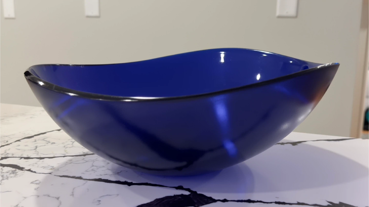 WOVO Large Blue Bowl