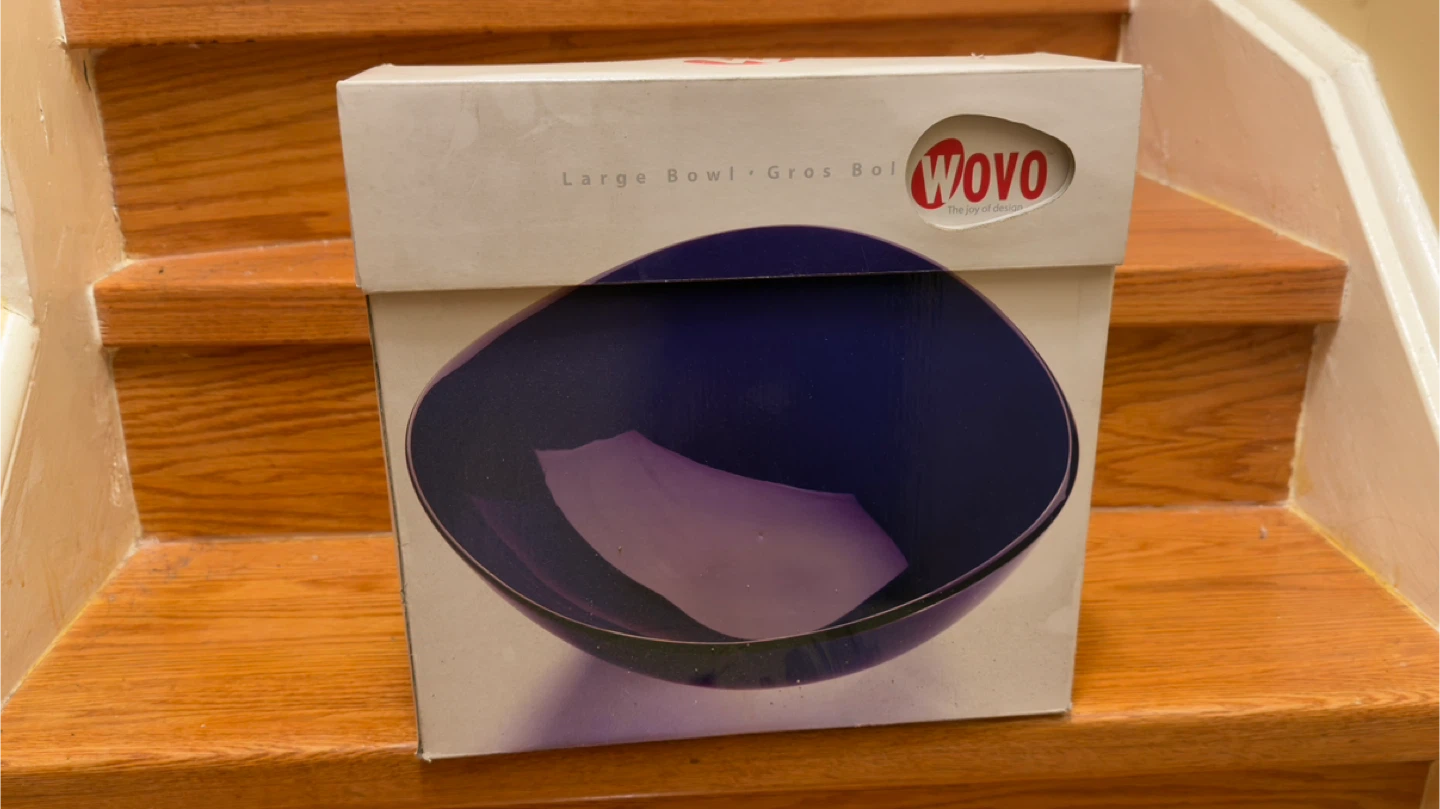 WOVO Large Blue Bowl - photo 4